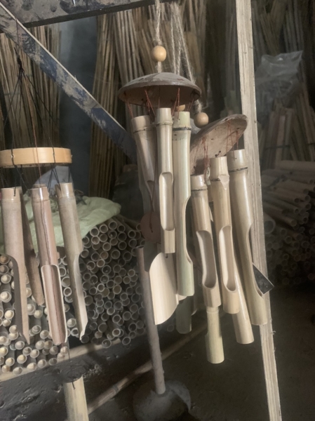 Bamboo wind chime