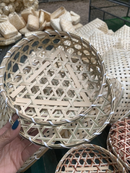 Bamboo tray