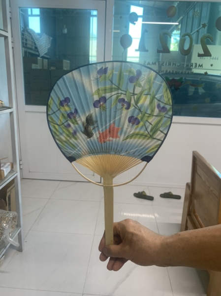 Bamboo fan