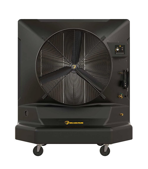 Water mist cooling fan