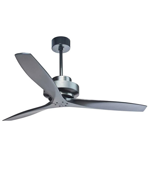 SPITFIRE MATTE BLACK WOOD ceiling fan