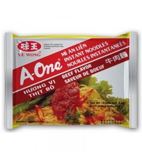 A - One noodle