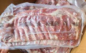 Frozen pork rib