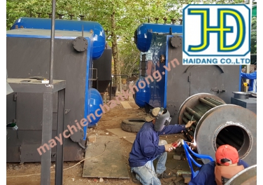 Charcoal-fired boiler