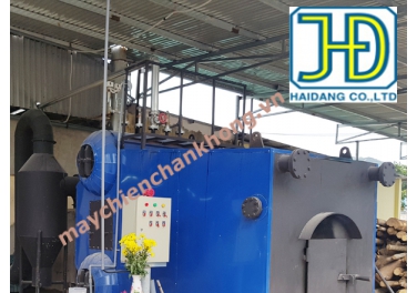Charcoal-fired boiler