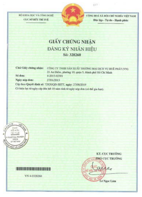 Certificates