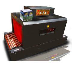 Shrink wrapping machine