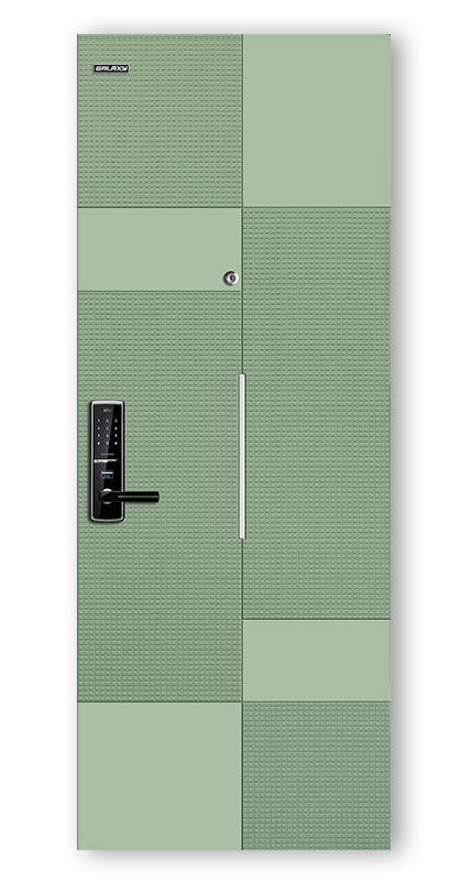 Apartment entrance steel door