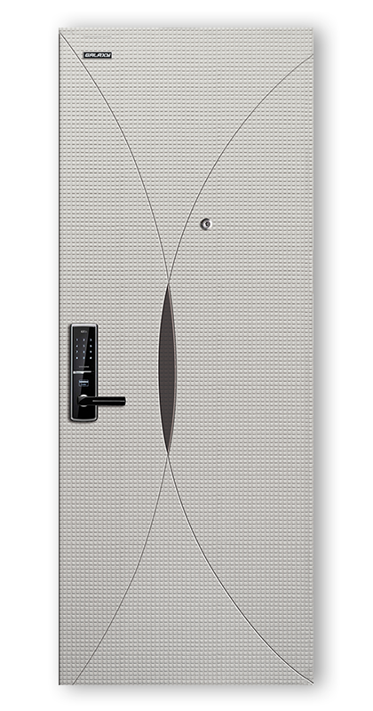 Apartment entrance steel door