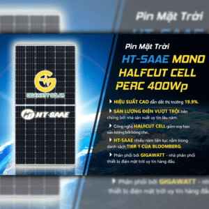 Solar battery - HT-SAAE Poly Halfcut