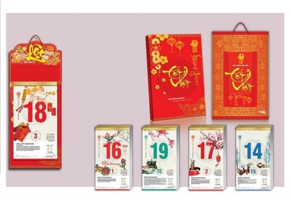 Tet calendar printing