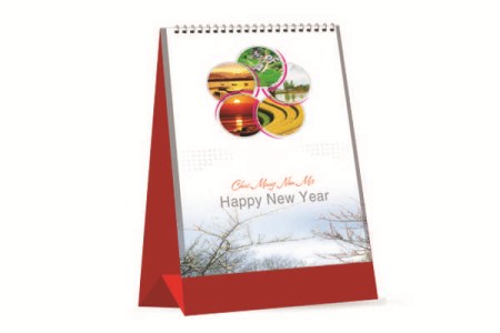Table calendar printing