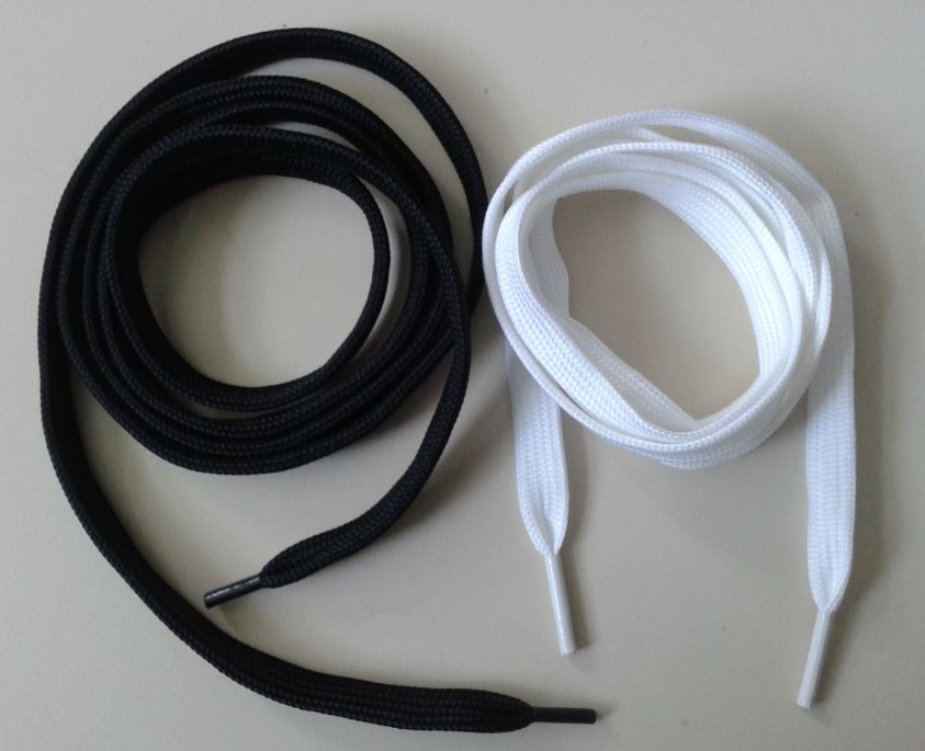 Flat drawstring
