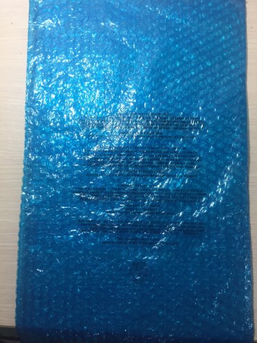 Printed air bubble film bag