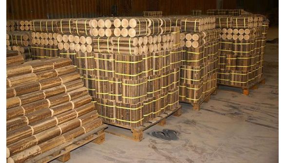 Wood scraps as fuel