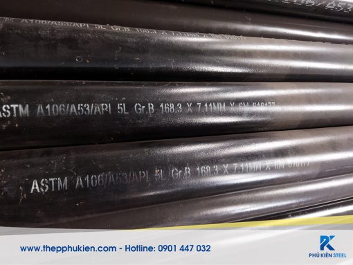 Seamless steel pipes DN150