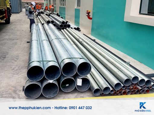 Hoa Phat galvanized steel pipes