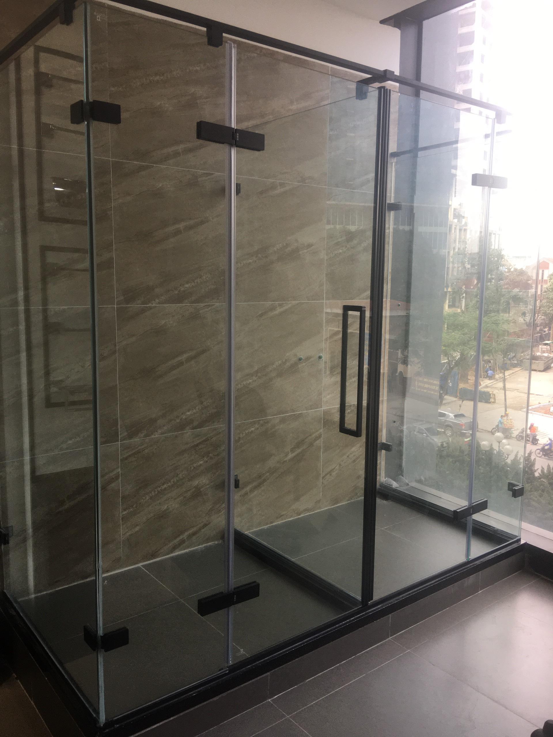 Glass facade