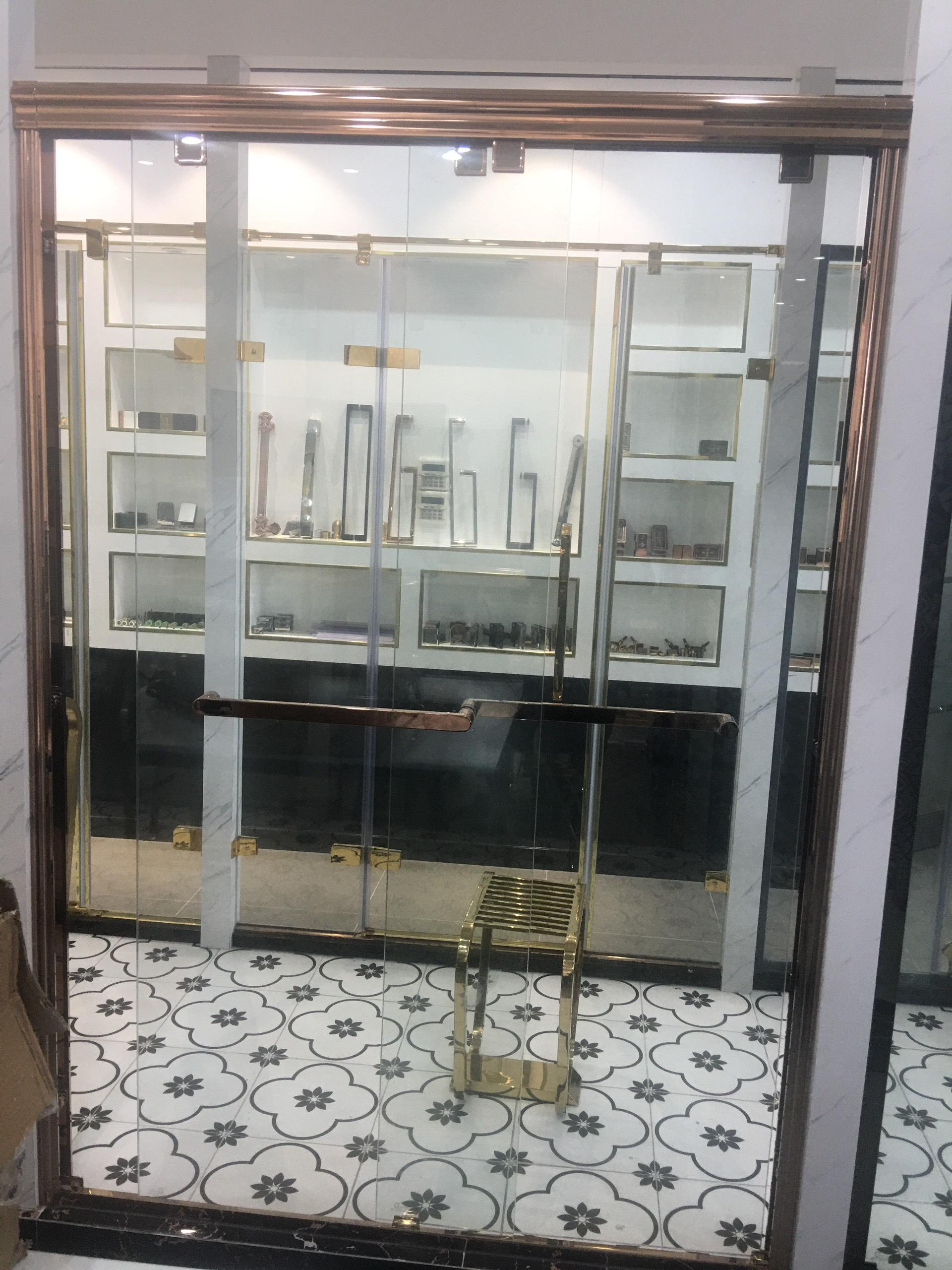 Glass facade