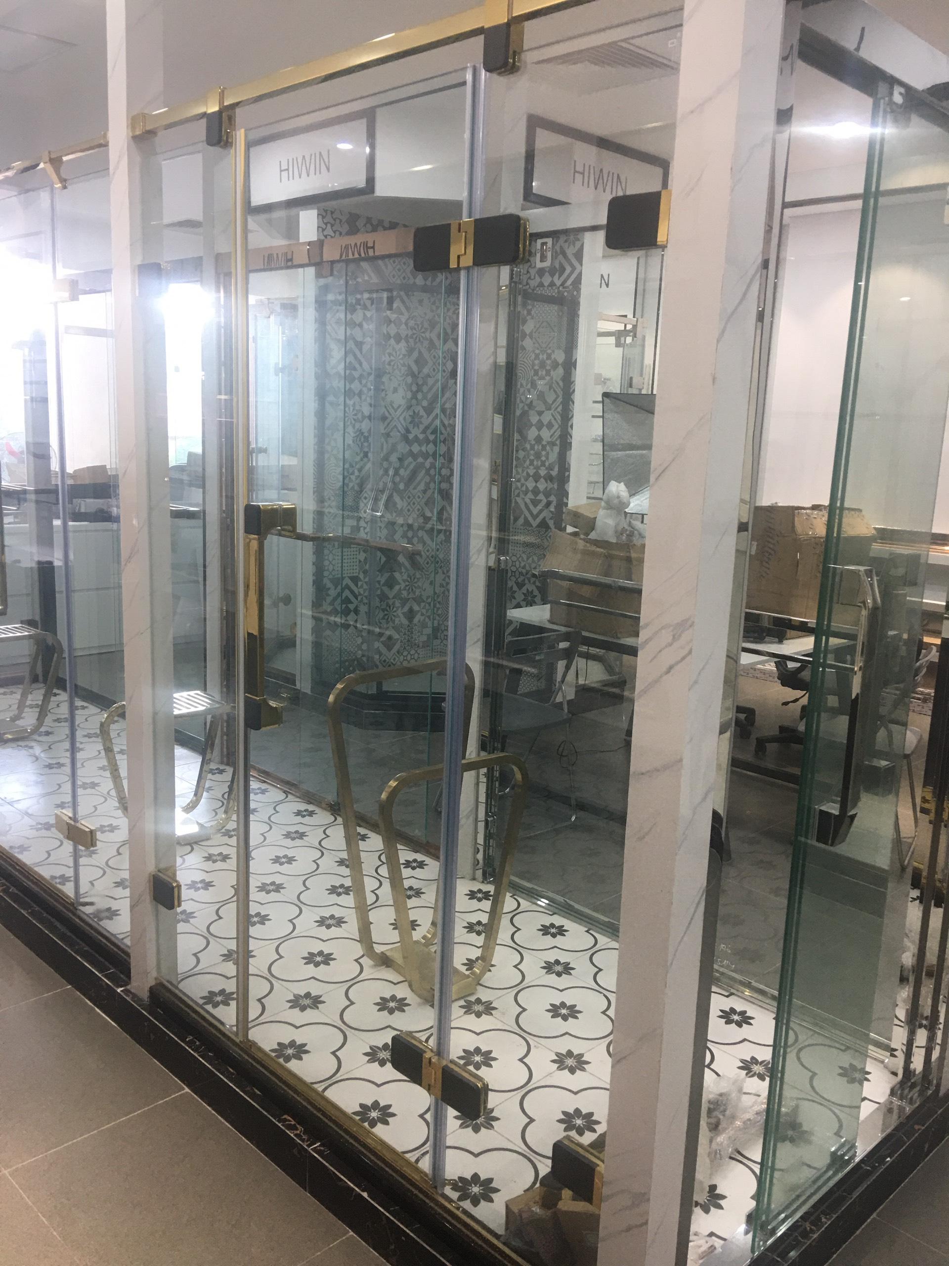 Glass facade