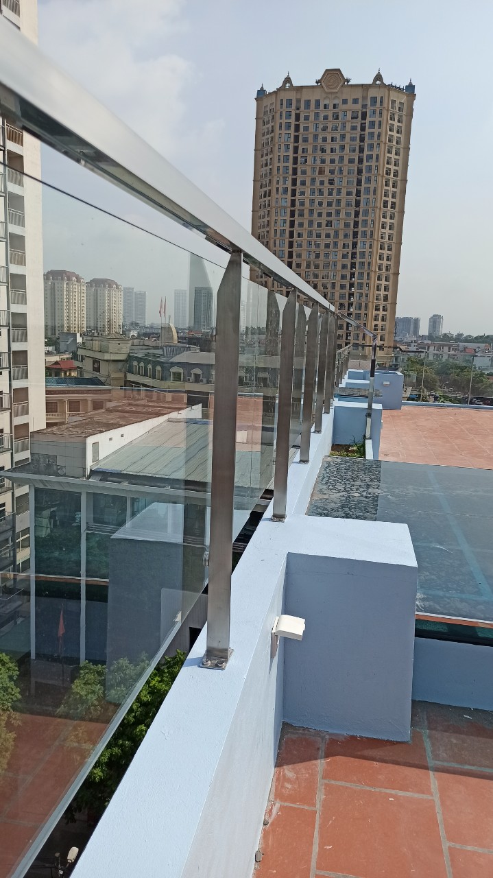 Stainless steel banister