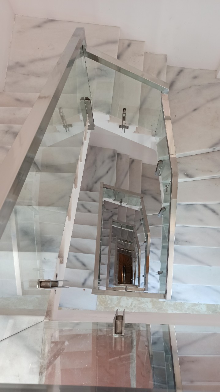 Stainless steel banister