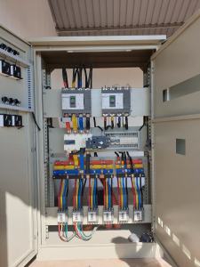 Industrial electrical cabinet construction