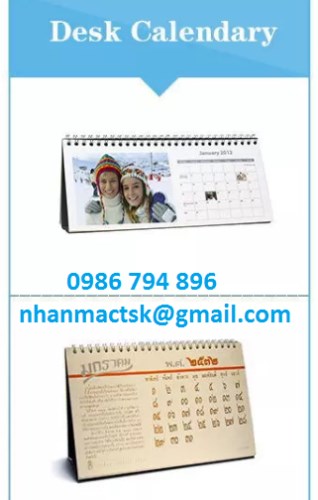 Desk calendar