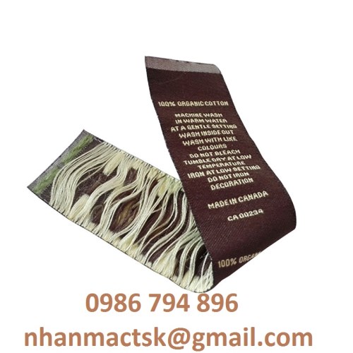 Woven label