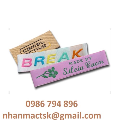 Woven label