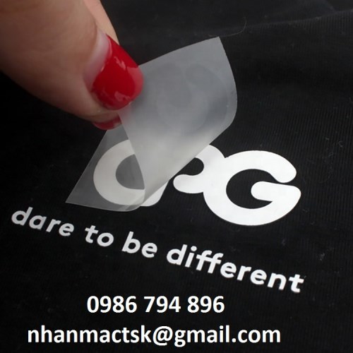 Thermal printing label