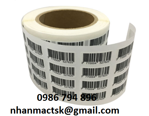 Barcode stamp