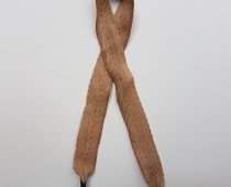 Herringbone flat cotton strap