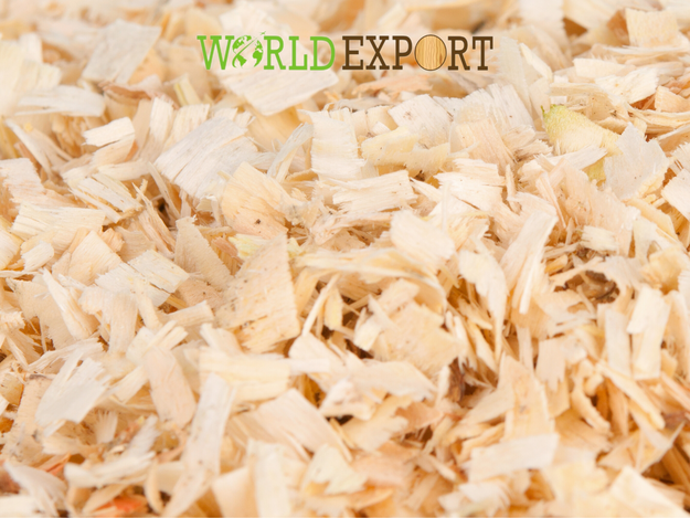 Large flake wood shavings