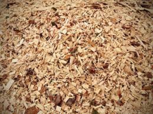 Chopped wood