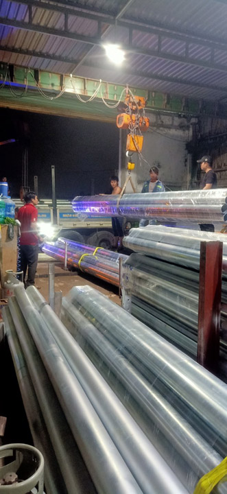 Zinc plating processing