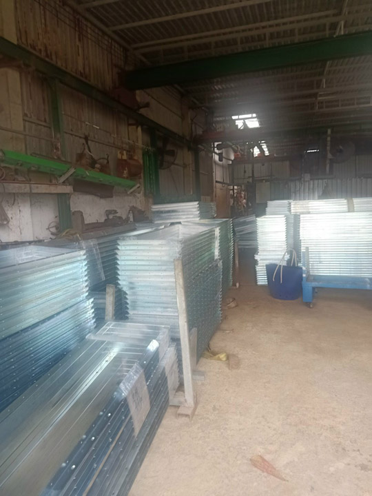 Zinc plating processing