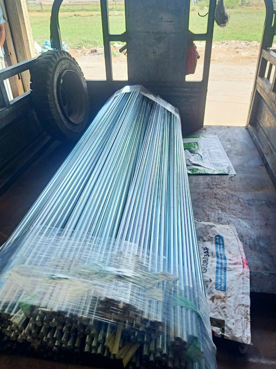 Zinc plating processing