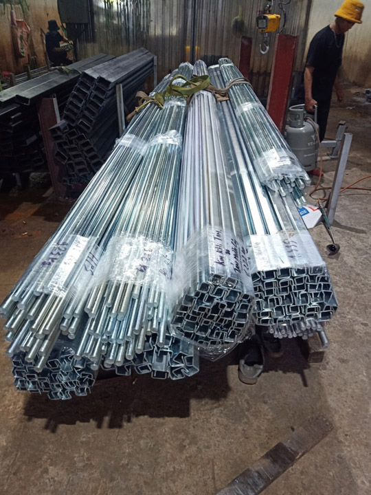Zinc plating processing