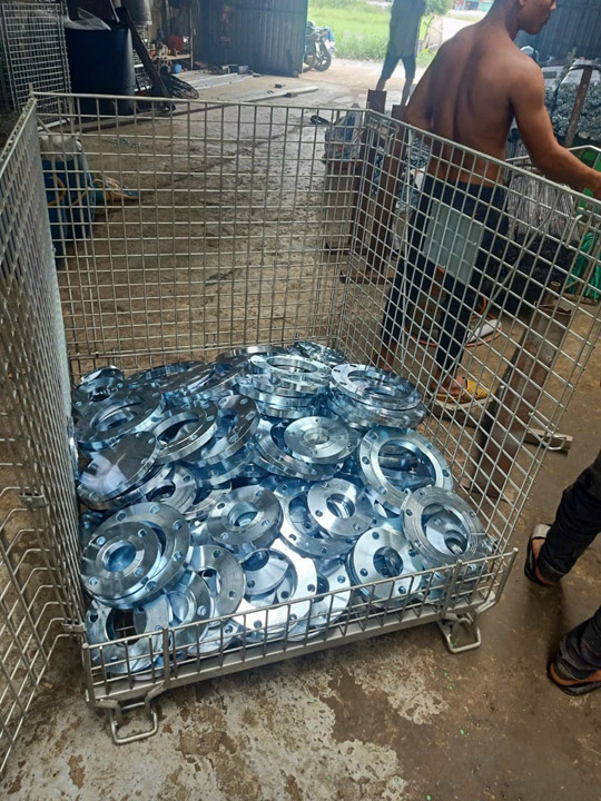 Zinc plating processing
