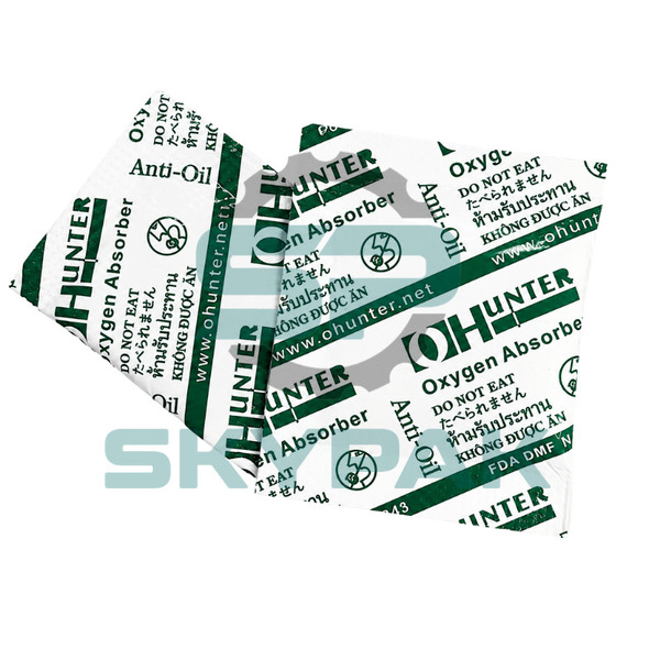 Ohunter oil-proof oxygen absorber