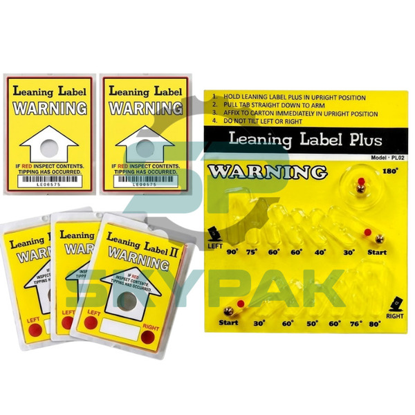 Tiltwatch labels