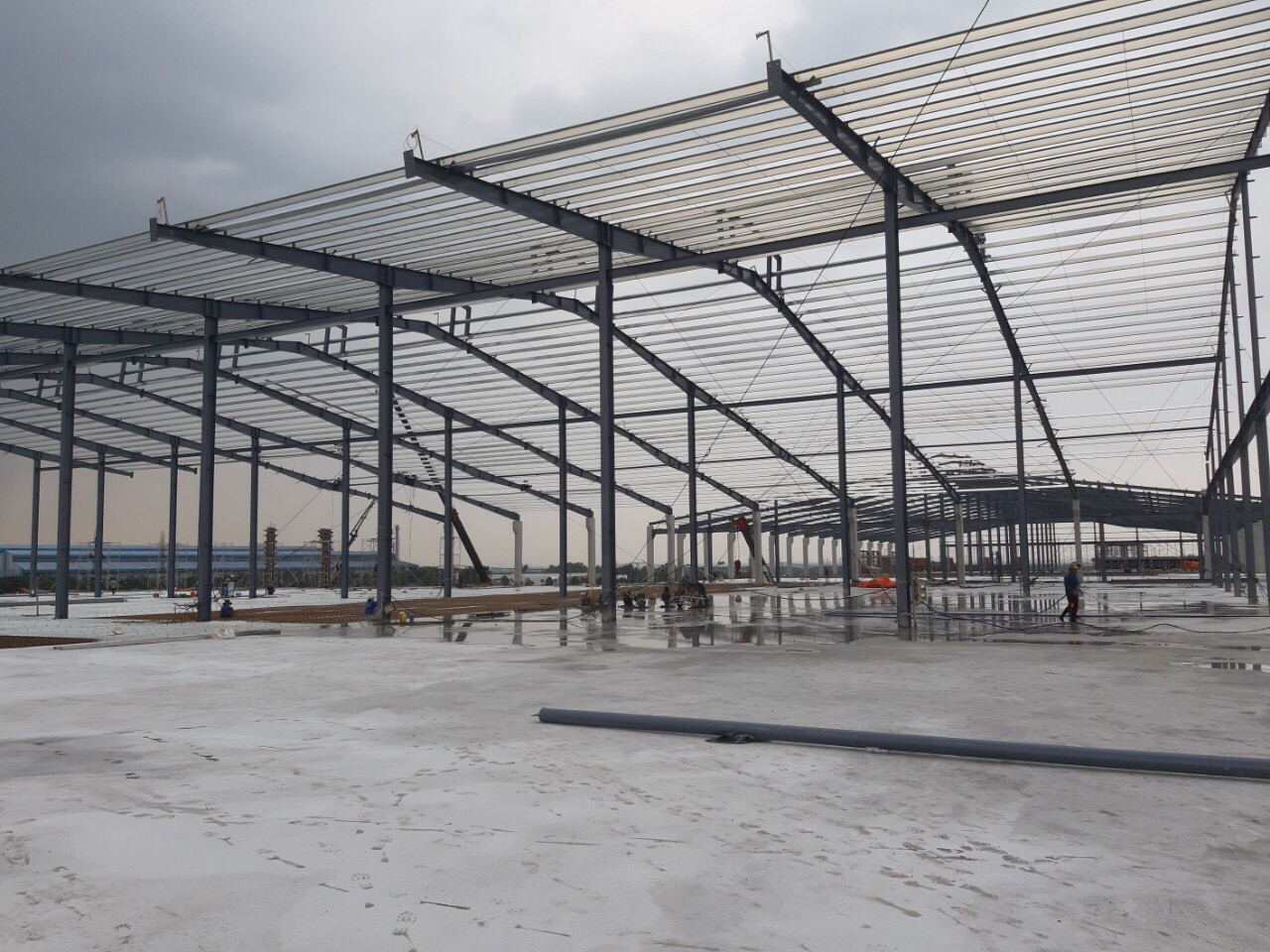 Factory construction
