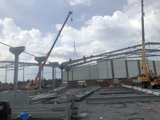 Factory construction
