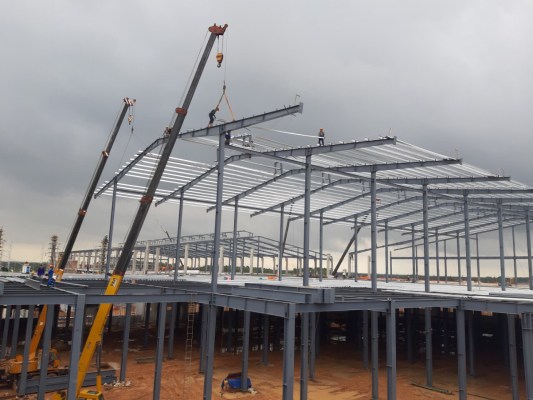 Factory construction