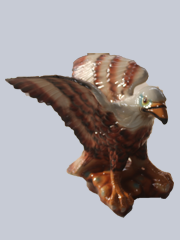 Ceramic eagles