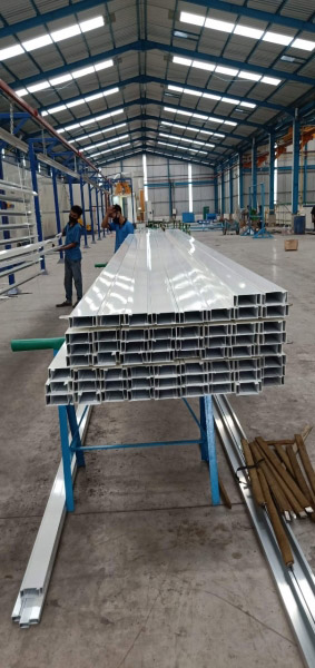 Powder coating line