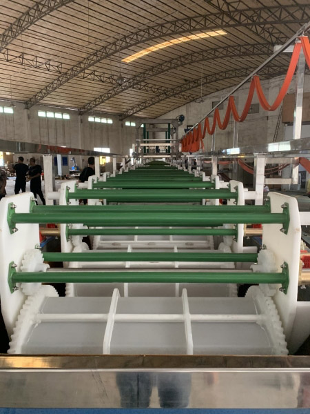 Electroplating line