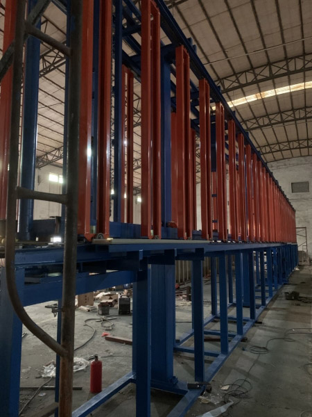 Electroplating line