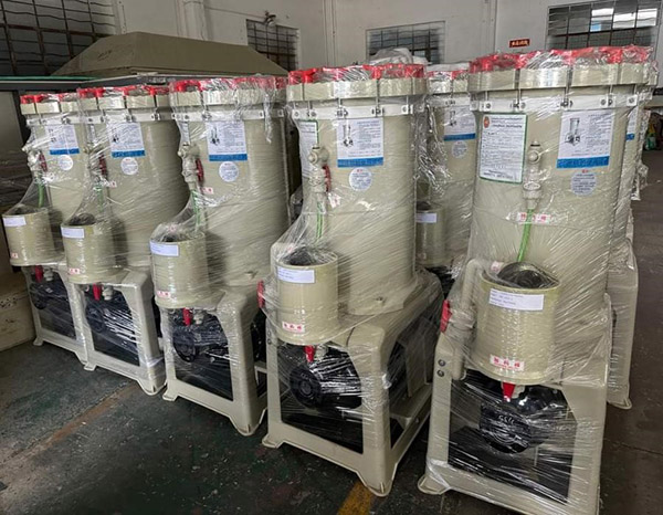 Chemical filter machine